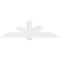Ekena Millwork Kennewick Architectural Grade PVC Gable Bracket, 72"W x 21"H x 6"D x 6"F, 7/12 Pitch GBP072X21X0606KEN00 - alternate 2